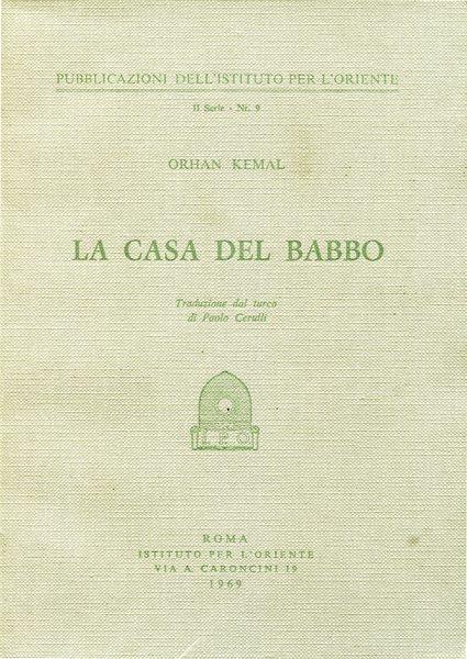 La casa del babbo - Orhan Kemal - copertina