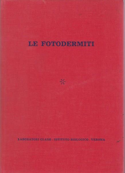 Le fotodermiti - copertina