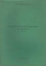 Le Istituzioni Parlamentari In Francia (1815-16)