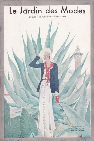 Le Jardin des Modes. XI. N. 144. 15 Luglio 1931 - copertina