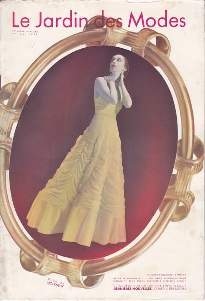 Le Jardin des Modes. XVII. N. 232. 1 Maggio 1937 - copertina