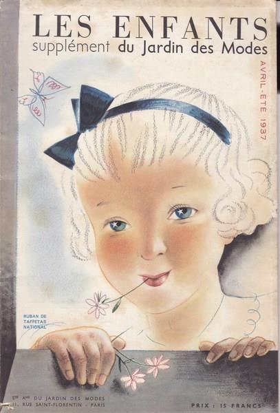 Les Enfants du `Jardin des Modes`. Aprile-Estate 1937 - copertina