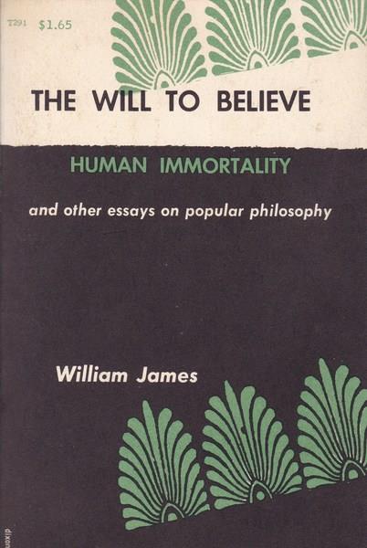 The Will to Believe - James William - copertina