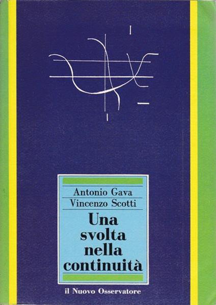 Una svolta nella continuità - Antonio Gava - copertina