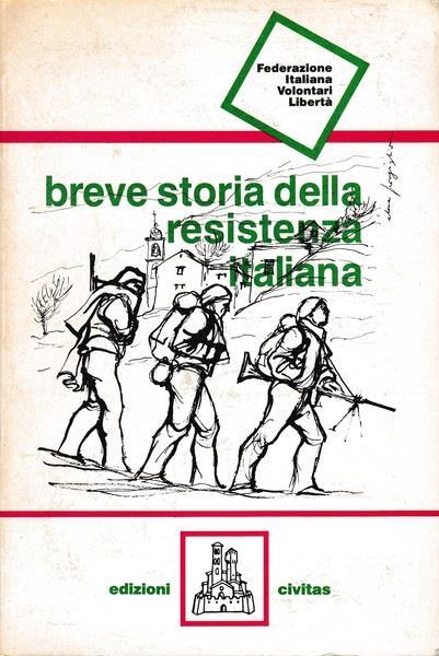 Breve storia della resistenza italiana - copertina