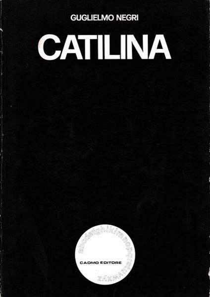 Catilina - Guglielmo Negri - copertina