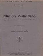 Clinica pediatrica (Appunti universitari dattiloscritti)