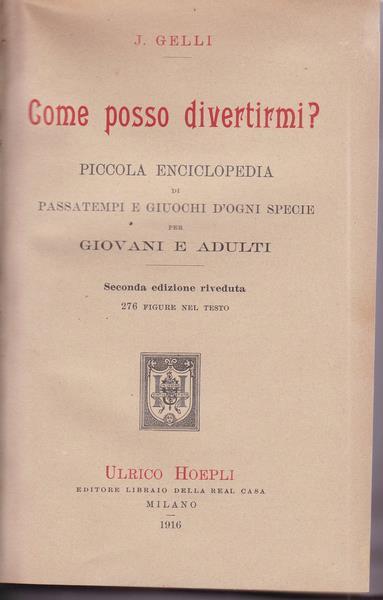 Come posso divertirmi? - Jacopo Gelli - copertina