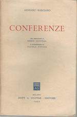 Conferenze: La Poesia, La Scienza, Il Diritto, La Patria