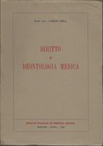 Diritto E Deontologia Medica