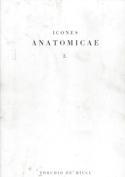 Icones Anatomicae 2 - copertina