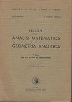 Lezioni di analisi matematica e geometria analitica. I parte