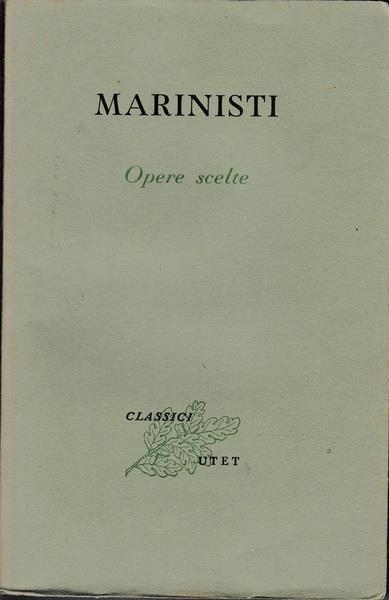 Opere scelte (vol. 2°). Marinisti - Giambattista Marino - copertina