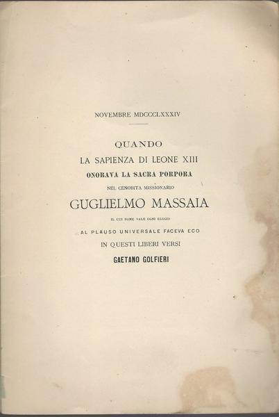 Quando La Sapienza Di Leone Xiii Onorava La Sacra Porpora - Gaetano Golfieri - copertina