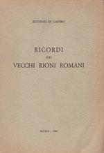 Ricordi dei vecchi rioni romani