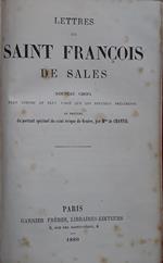 Lettres de saint Francois de sales