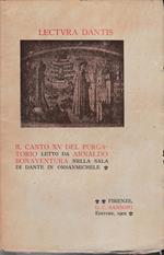 Lectura Dantis. Il canto XV del purgatorio letto da A. Bonaventura nella sala di Dante in Orsanmichele