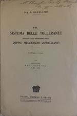 Del sistema delle tolleranze applicato alla costruzione delle coppie meccaniche combacianti