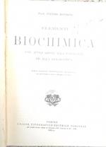 Elementi di biochimica con applicazioni alla patologia ed alla diagnostica