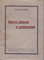 Ritorni letterari e sentimentali