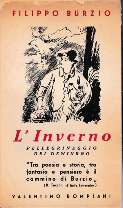 inverno. Pellegrinaggio del demiurgo - Filippo Burzio - copertina