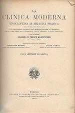 clinica moderna enciclopedia di medicina pratica. Indice generale alfabetico