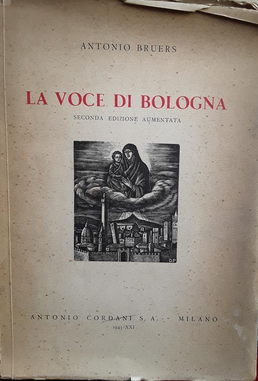 voce di Bologna - Antonio Bruers - copertina