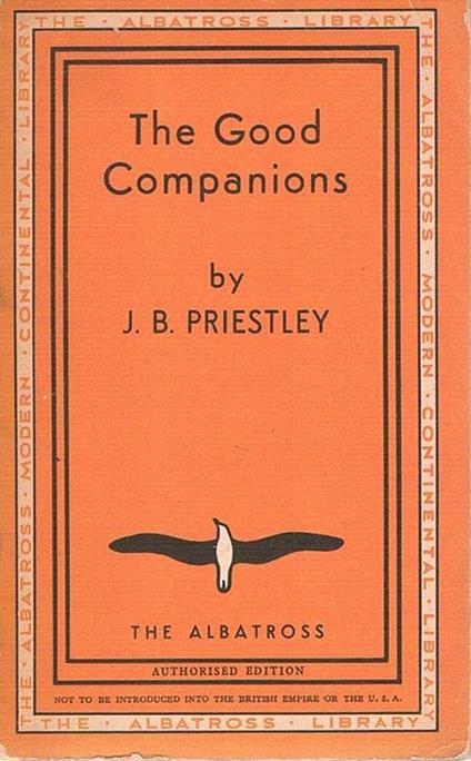 good companions - J. Boynton Priestley - copertina