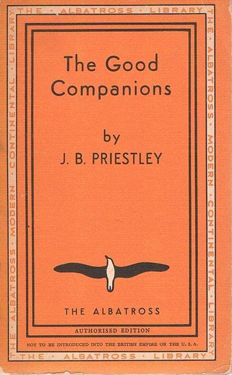 good companions - J. Boynton Priestley - copertina