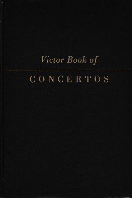 Victor Books of concertos - A. Veinus - copertina