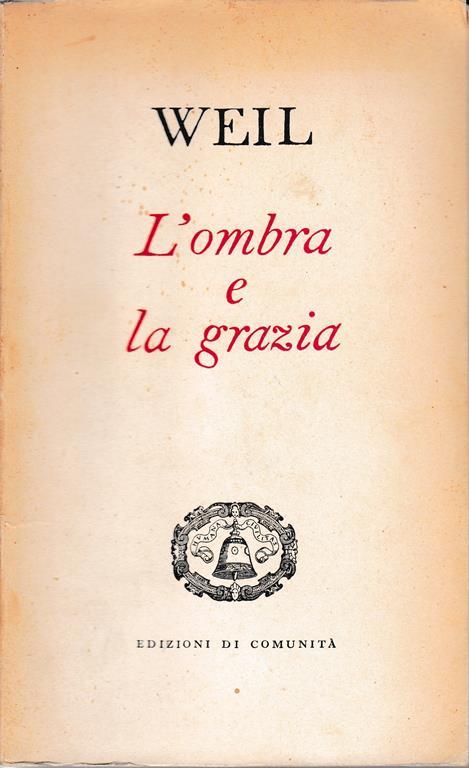 ombra e la grazia - Simone Weil - copertina