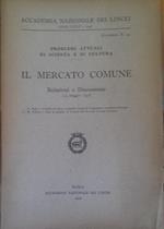 mercato comune. Relazioni e Discussione (14 maggio 1958)