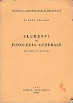 Elementi di fonologia generale