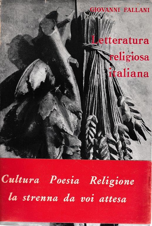 Letteratura religiosa italiana - Giovanni Fallani - copertina