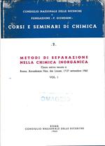 Metodi di separazione nella chimica inorganica. Vol.1 - Vol. 2