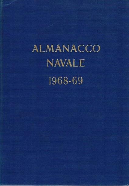 Almanacco navale 1968-69 - Giorgio Giorgerini - copertina