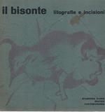 bisonte. Litografie e incisioni