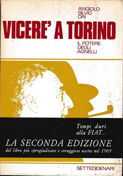 Vicerò a Torino. Il potere degli Agnelli - copertina