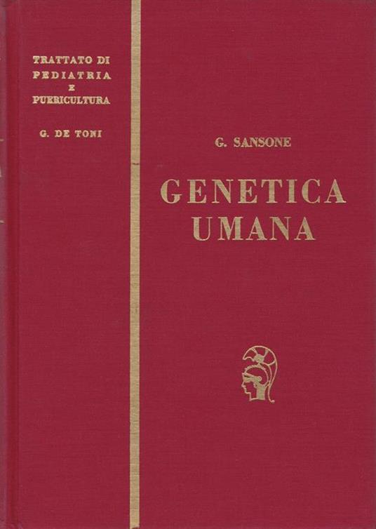 Genetica umana - Giovanni Sansone - copertina