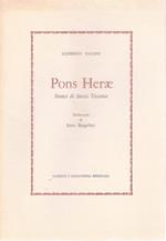 Pons Herae. Sintesi di storia Toscana