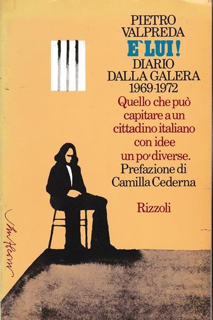 E' lui. Diario dalla galera - Pietro Valpreda - copertina