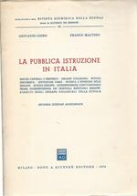 pubblica istruzione in Italia