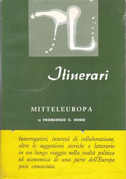 Mitteleuropa. Itinerari. 1975-1976. NN. 216-225 - Francesco C. Rossi - copertina