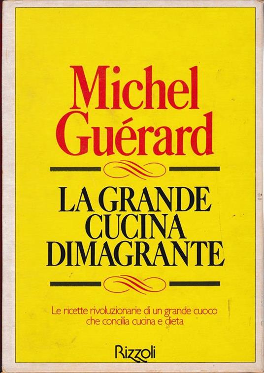 grande cucina dimagrante - Michel Guerard - copertina