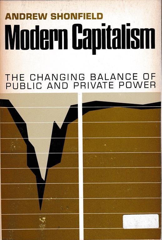Modern Capitalism. The chancing balance of public and private power - Andrew Shonfield - copertina