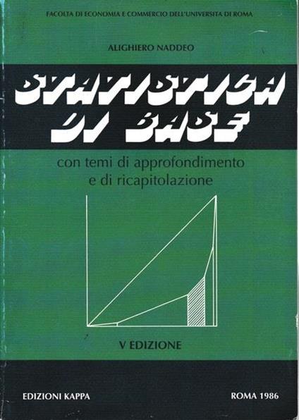 Statistica di base - Alighiero Naddeo - copertina