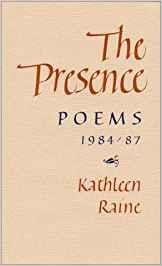 presence poems 1984/87 - Kathleen Raine - copertina