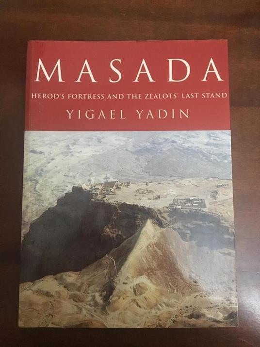 Masada - Yigael Yadin - copertina