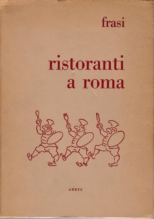 Ristoranti a Roma - Stefano Frasi - copertina
