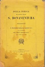 Della poesia nel serafico dottore S. Bonaventura